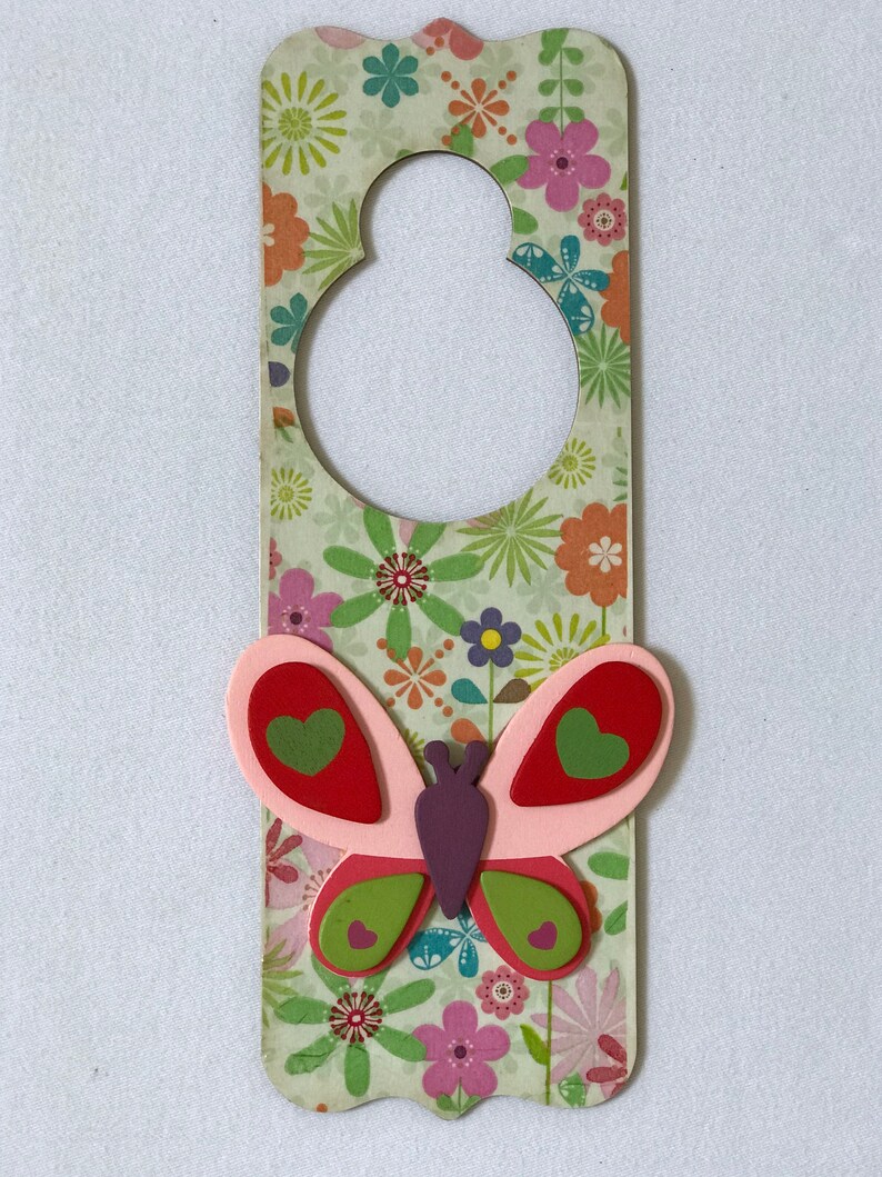 Kids door knob hanger wall decor bedroom door decor Etsy