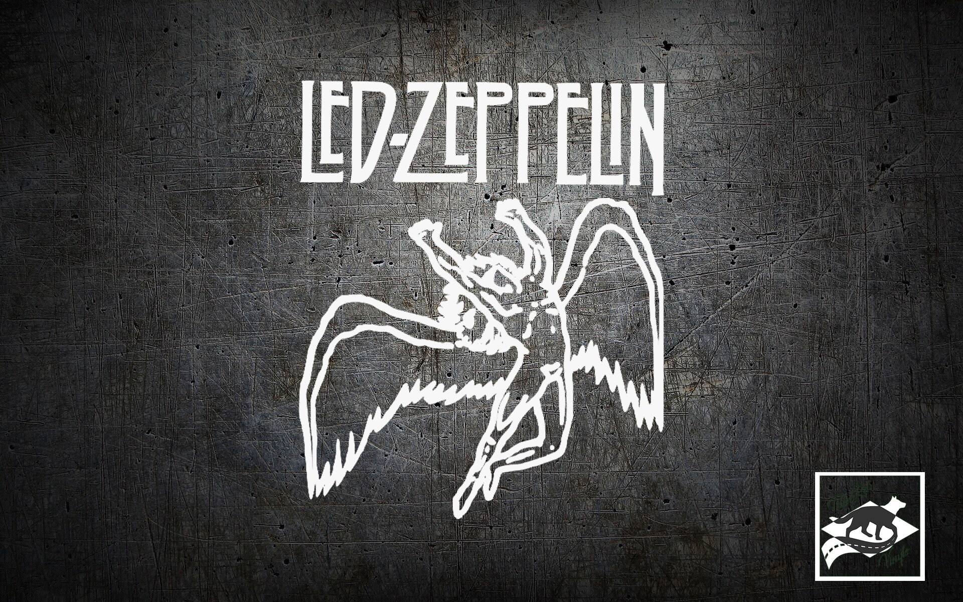 Led Zeppelin Fallen Angel Vinyl Decal Car Decal Yeti Decal Etsy