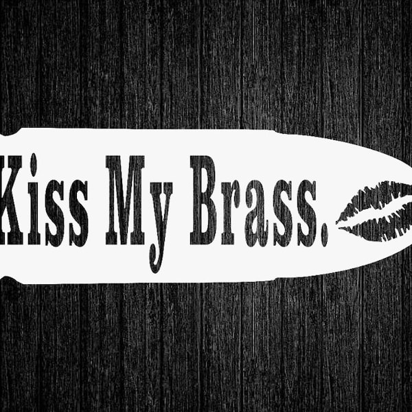Brass Kiss Etsy