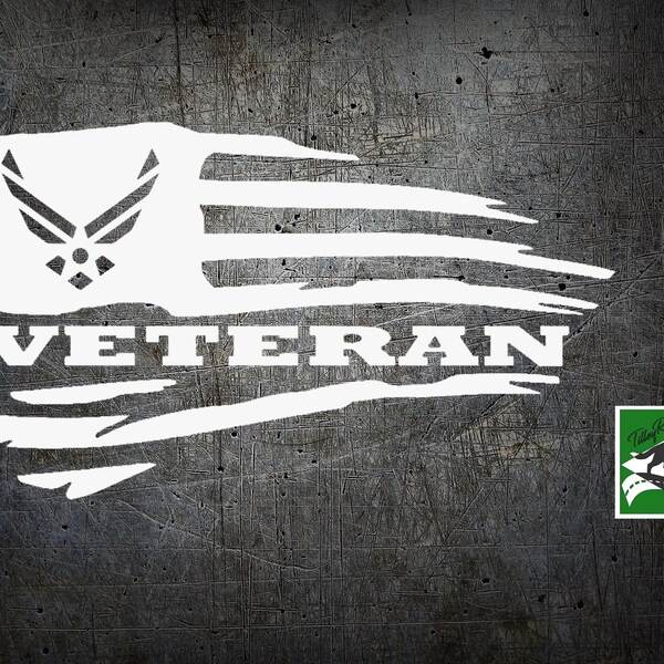 Car Air Force Vinyl Decal - Etsy