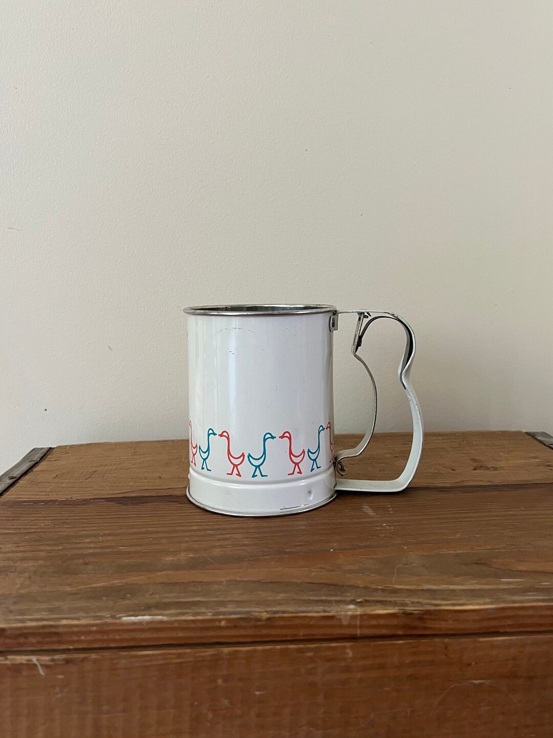 Vintage Flour Sifter, Vintage Androck Flour Sifter Made in the USA