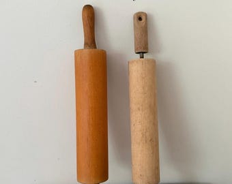 Vintage wooden rolling pins, assorted