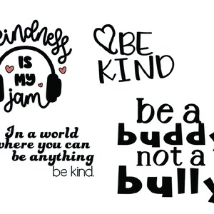 Anti Bullying Cricut Set