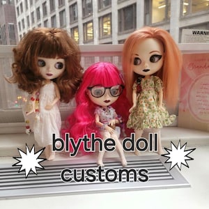 Custom OOAK Blythe Doll - Handmade and Unique!