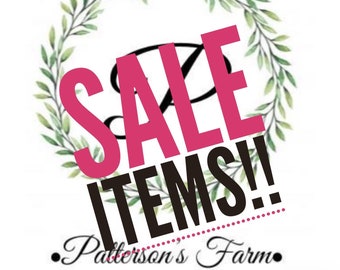 Sale Items | Discontinued Products | Clearance Seasonal Items | Seconds | Leftover Savings | Naked Soaps | Unlabeled Soap