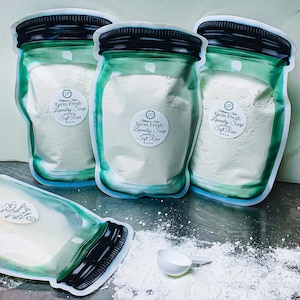 Farm Fresh Laundry Soap | Powder Laundry Detergent | Cleansing Washing Powder | Plastic Alternative | Sensitive Skin | Natural Detergent
