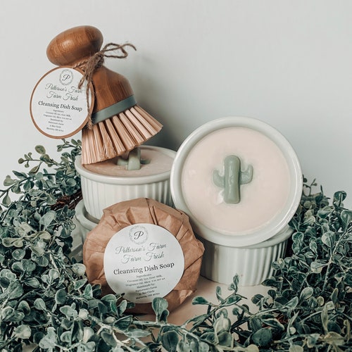 Farm Fresh Dish Soap Sustainable Living Plastic Free Etsy