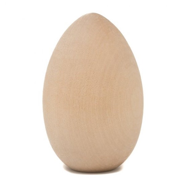 Jumbo wooden eggs - Extra large wood egg - Emu, Rhea, Ostrich, Kiwi, Cassowary Giant pretend eggs - Easter decor United States