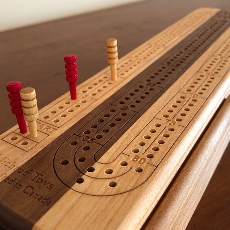Wood Cribbage Pegs Wooden Gaming Piece Replacement Game Pegs Etsy