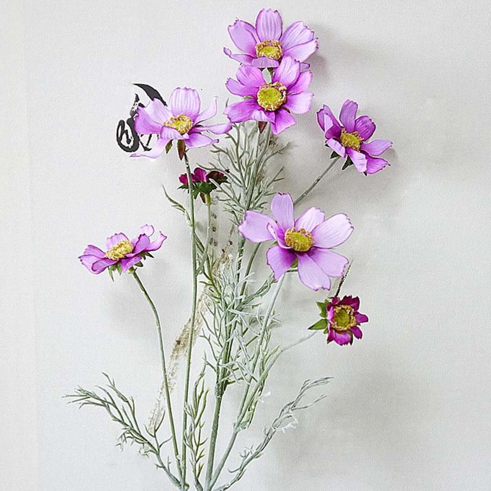 Artificial Cosmos Flowers Silk Real Touch Fake Flowers Wedding Etsy