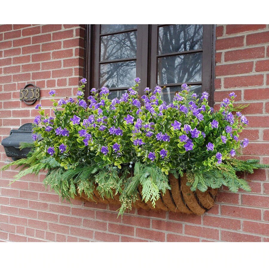 Artificial Flowers Outdoor Plant Shrubs Boxwood Plastic Leaves Etsy