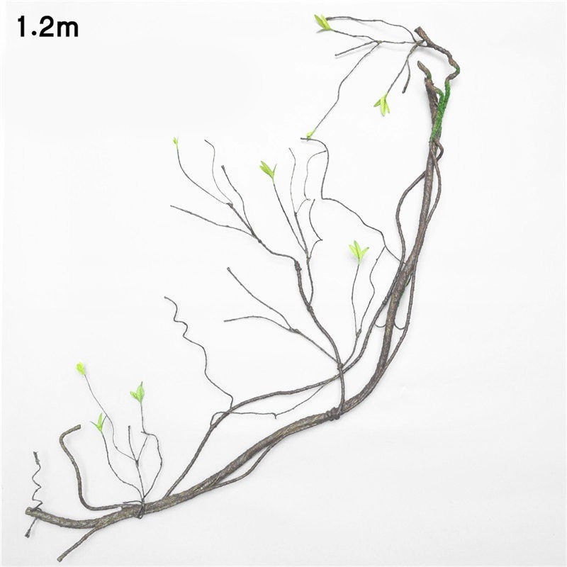 1pc 90cm Fake Tree Branches Rattan Kudo Artificial Flower Vine Etsy