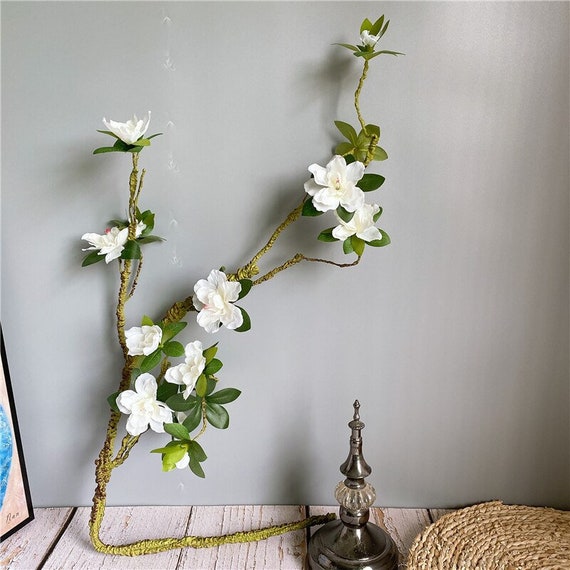 Lujo Largo gran rama blanca de Azalea fácil de dar forma - Etsy España