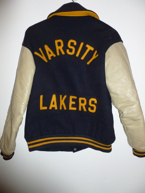 Vintage Varsity Lakers Jacket