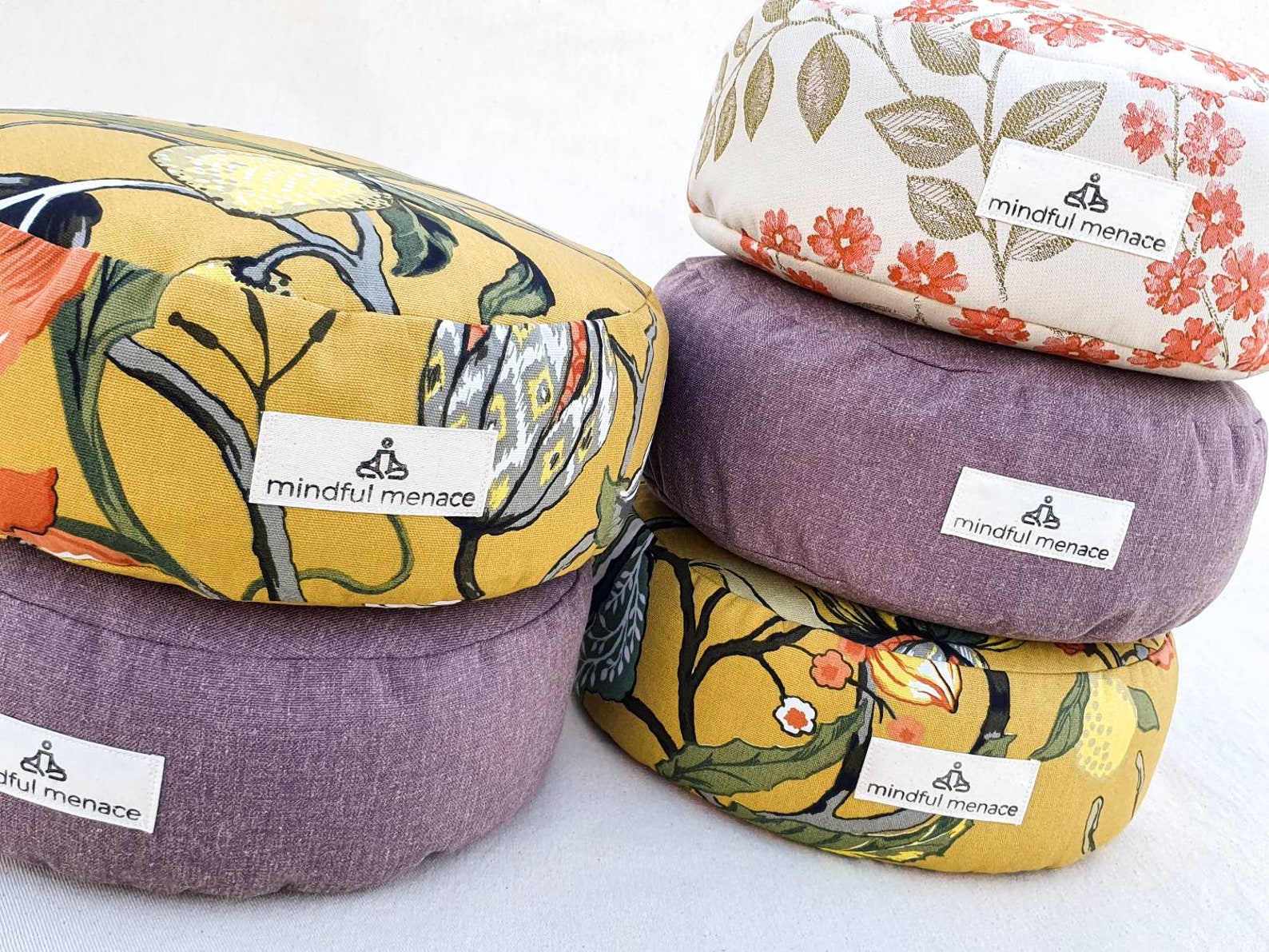 Organic Buckwheat Meditation Cushion Etsy