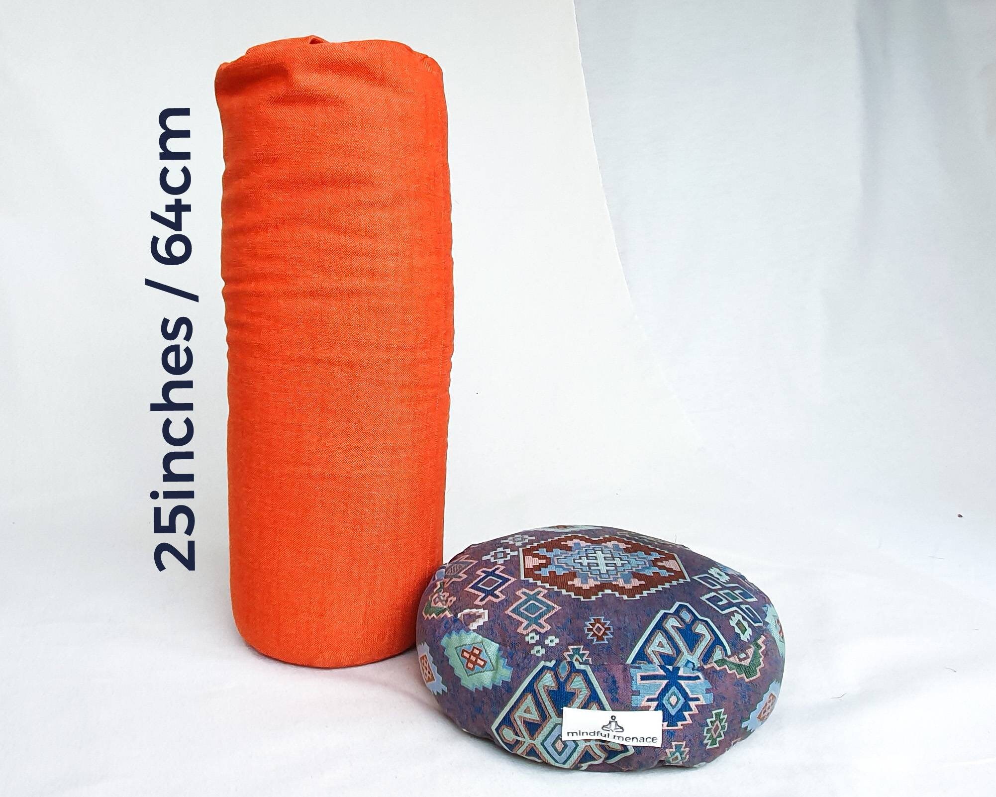 Organic Buckwheat Yoga Bolster Meditation Cushion Yoga Etsy Ireland
