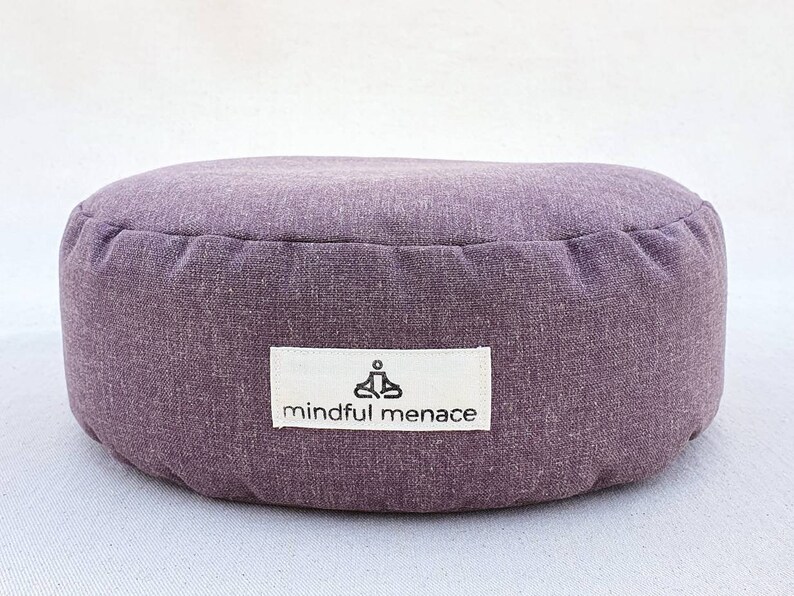 Organic Buckwheat Meditation Cushion Etsy