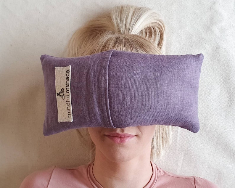 Relaxing Yoga Eye Pillow Etsy