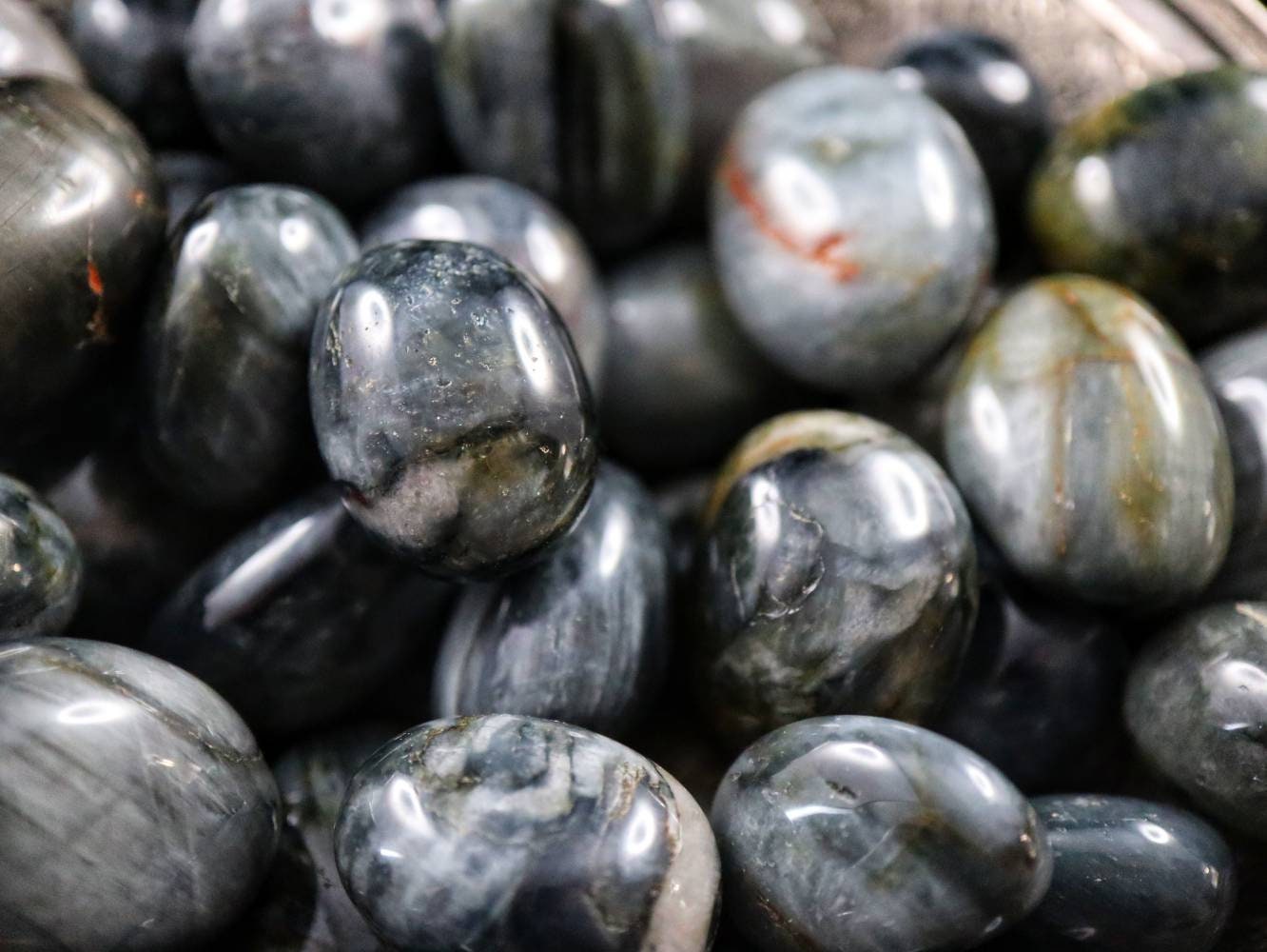 Eagle Eye Stone Adlerauge Hawk Eye American Seller Etsy