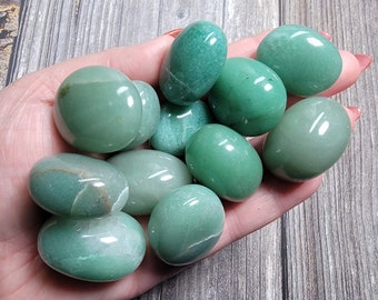 Green Aventurine Tumbles, American Seller, Fast Shipping!