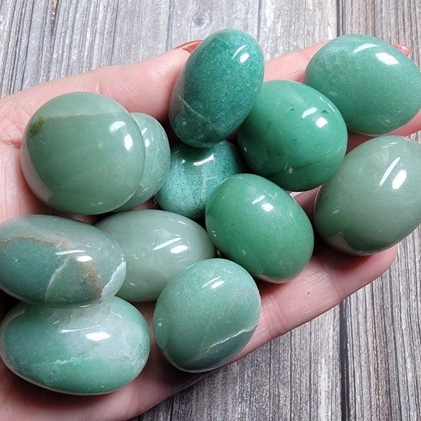 Green Aventurine Tumbles, American Seller, Fast Shipping!