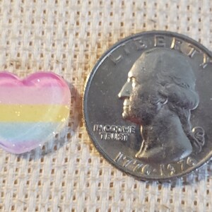 Small Rainbow Heart / Rainbow Star Needle Minders