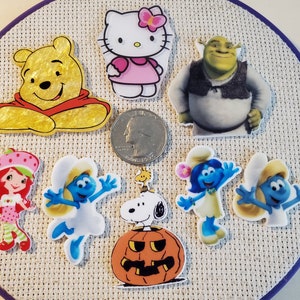 Various Cartoon Character Acrylic Needle Minders