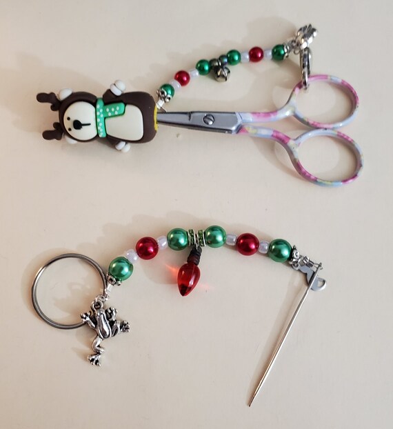Weihnachtsanhnger mit Scheiden oder Spitzenschutz und Frogger Set - Etsy.de