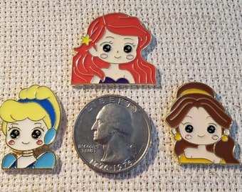 Princess Enameled Needle Minders