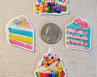Cute Birthday Themed Needle Minder
