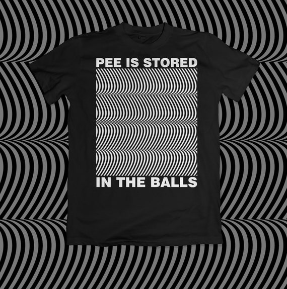 Pee Is Stored In The Balls Merzbow Pulse Demon Meme Shirt Etsy