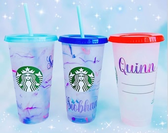 Starbucks Color Changing Cold Cups - Etsy