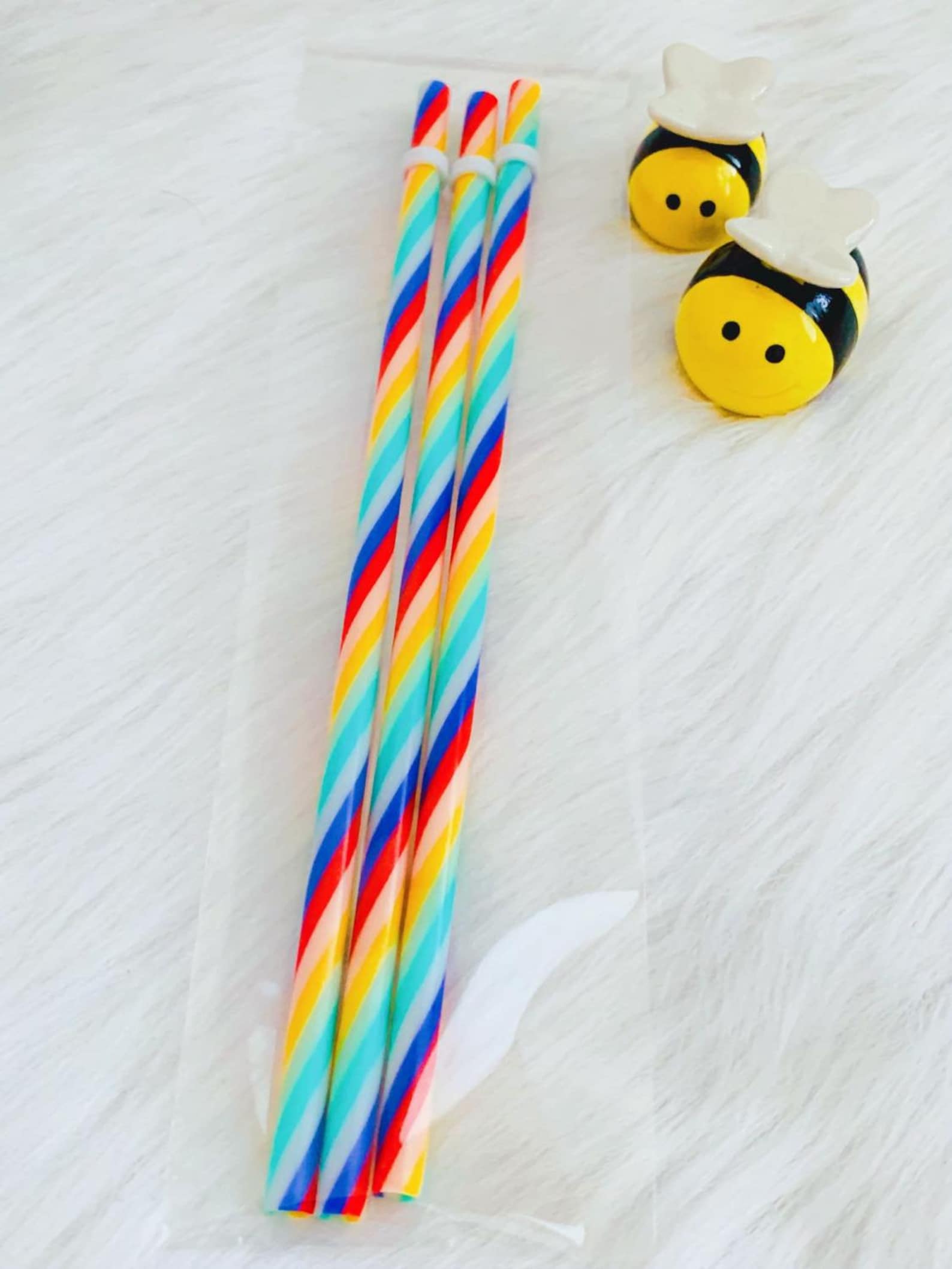Starbucks Rainbow Straw Reusable Limited Edition Reusable Etsy