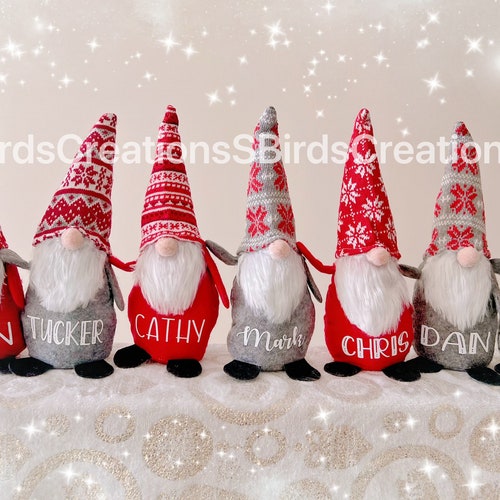 christmas gnome plush