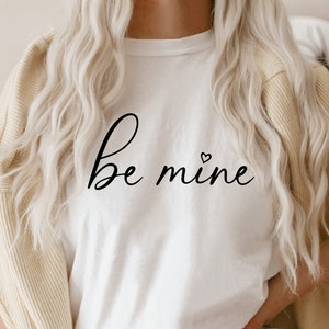 Be Mine Valentine SVG: Heart Vector Cut Files (Digital Download)