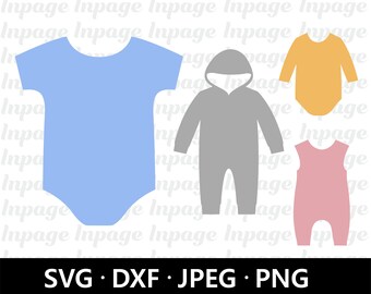 Download Baby Onesie Outline Etsy