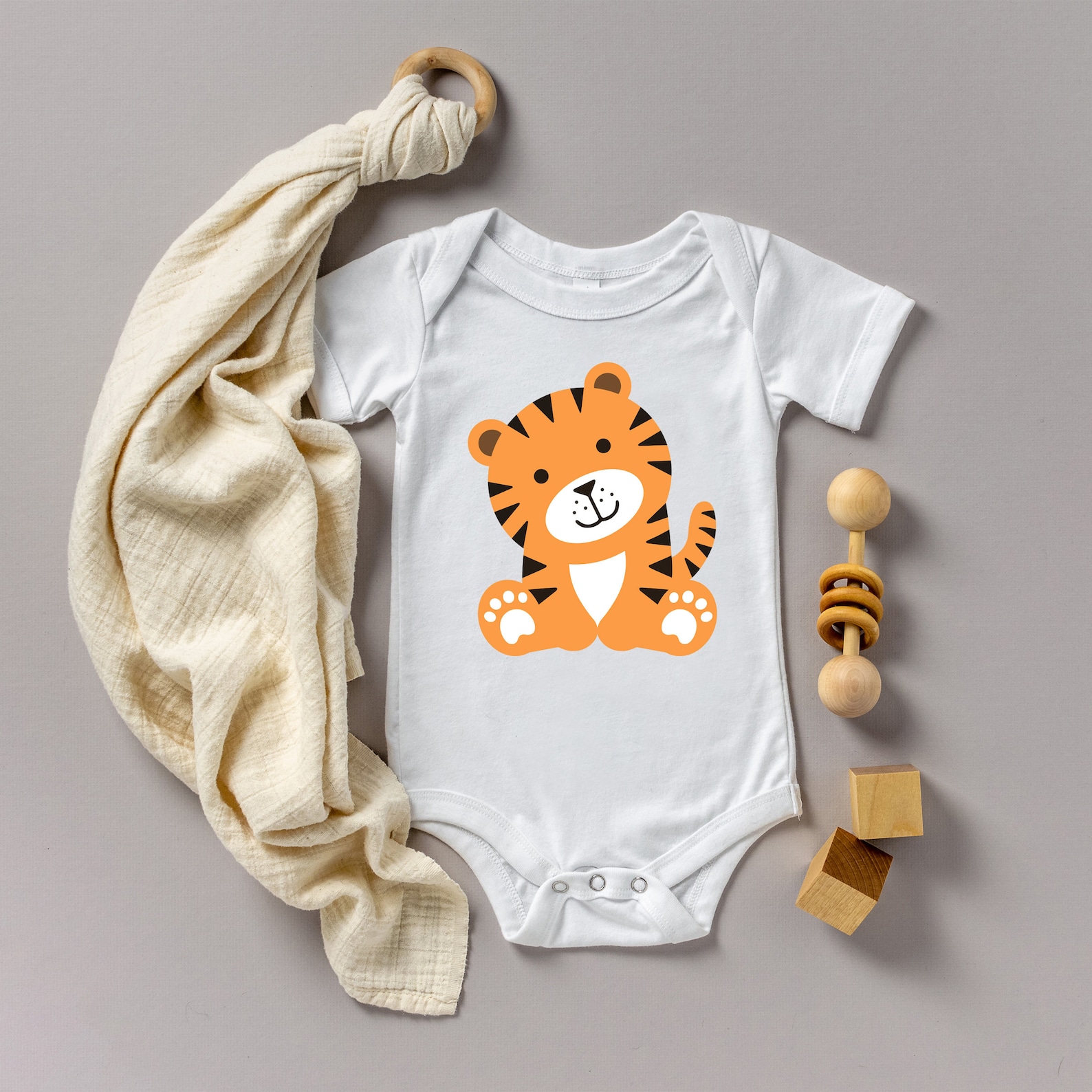 Cute Tiger SVG Baby Tiger SVG Kids Shirt SVG Cricut Cut - Etsy