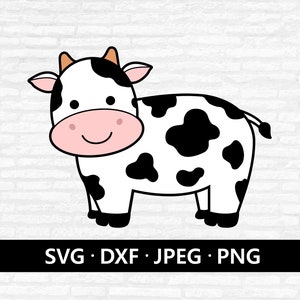 Cow Svg Baby Cow Svg Cow Clipart Cute Cartoon Cow Great - Etsy Cow Svg Baby Cow Svg Cow Clipart Cute Cartoon Cow Great - Etsy