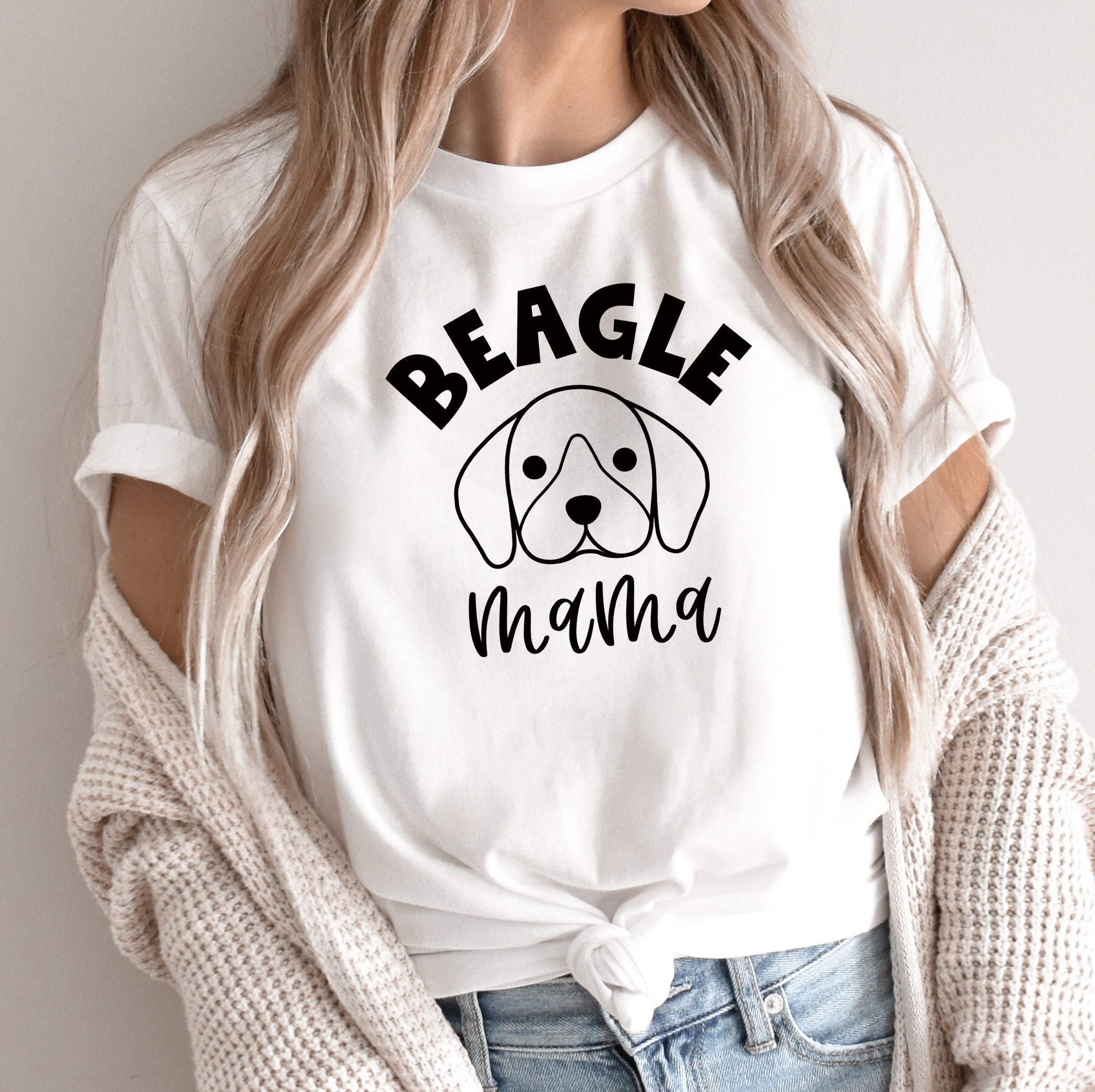 Beagle Mama SVG Beagle SVG Dog Mom SVG Beagle Dog Svg Etsy