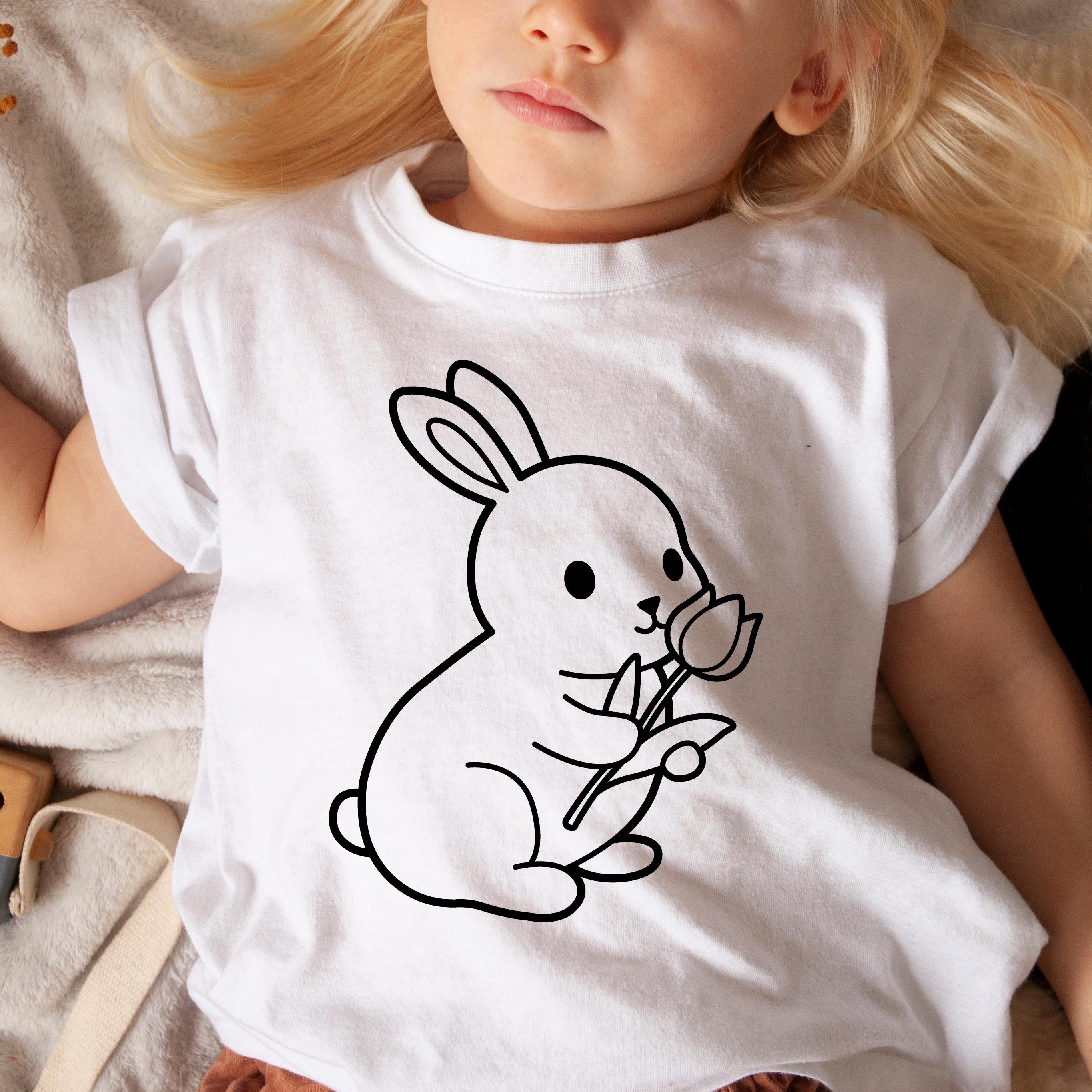 Easter Bunny SVG Bundle, Rabbit Clipart, Vector Cut Files (digital ...