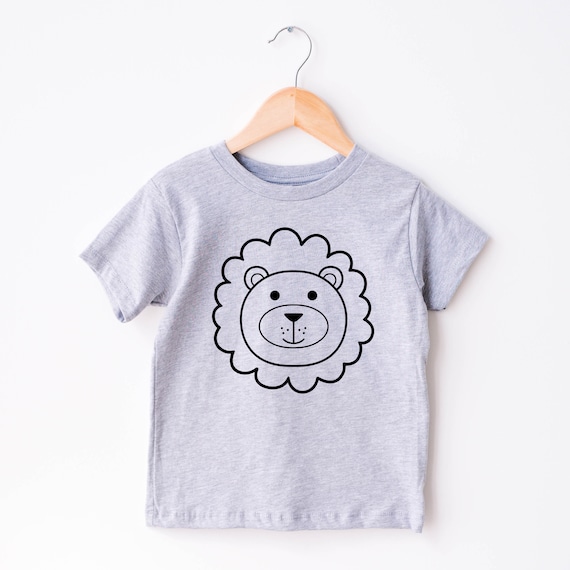 Baby Lion Face SVG, Cute Lion SVG, Baby Shower Shirt SVG