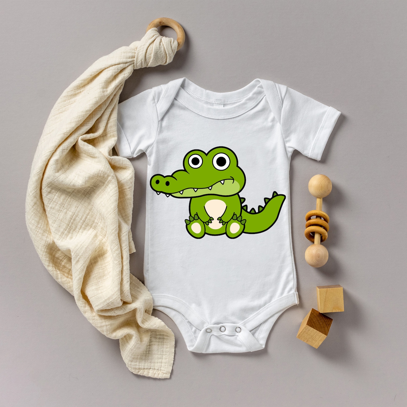Alligator SVG Cute Baby Crocodile SVG Crocodile Clipart - Etsy