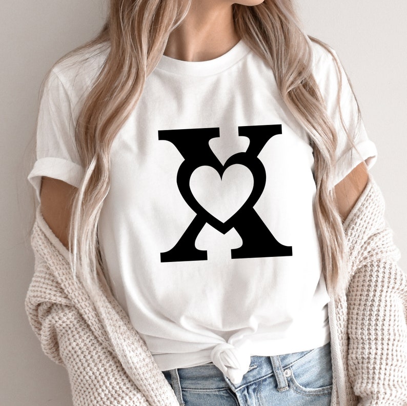 Heart Alphabet Letter SVG: Vector Cut Files (digital Download) - Etsy
