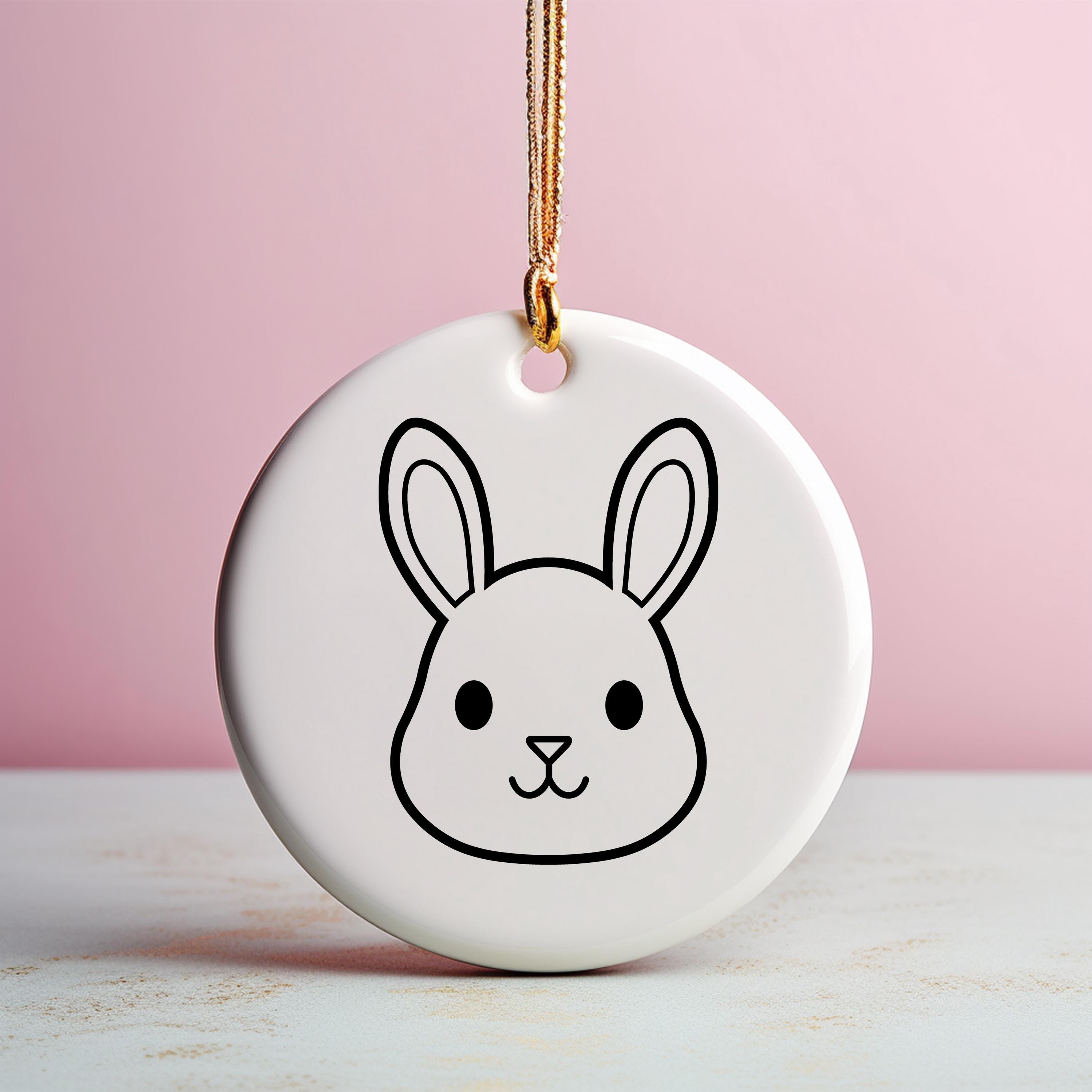 Easter Bunny SVG Bundle, Rabbit Clipart, Vector Cut Files (digital ...