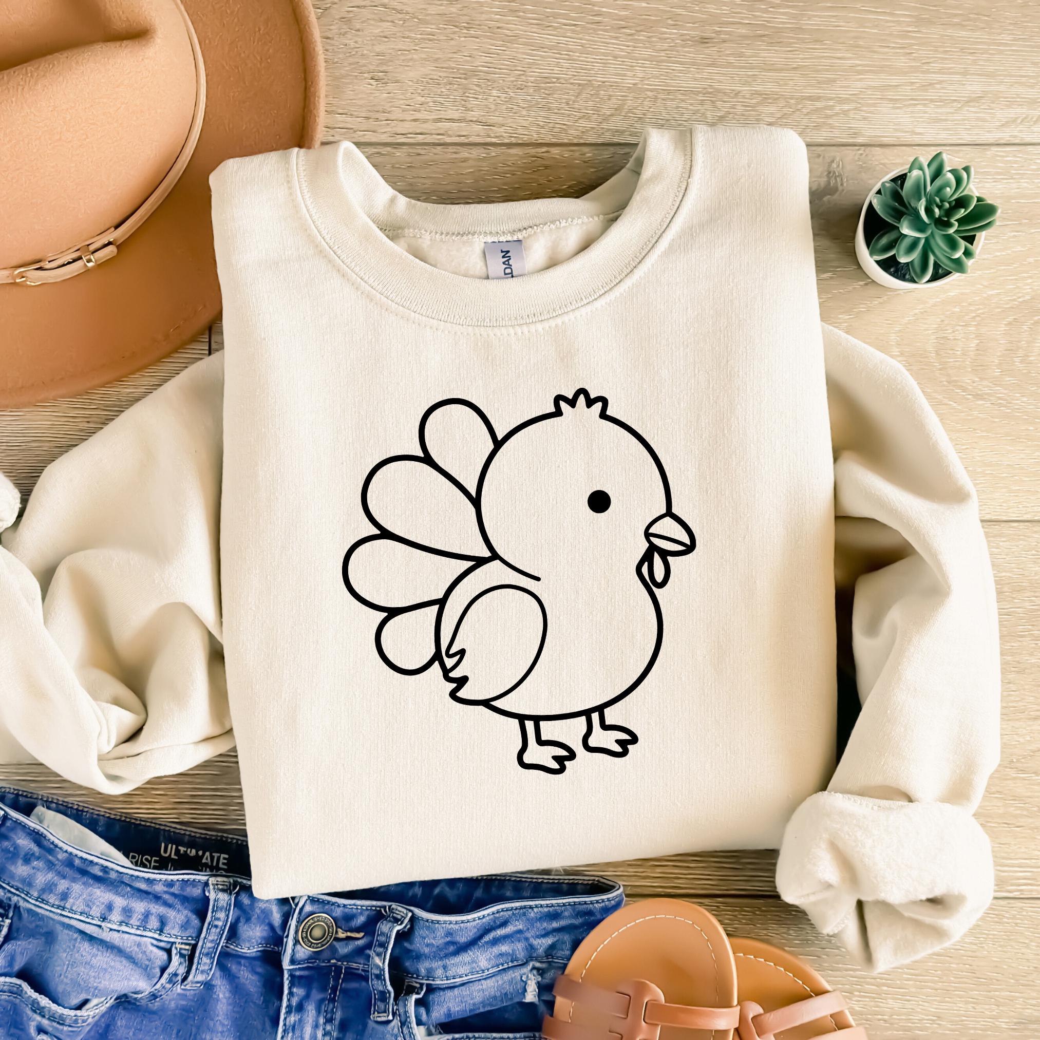 Turkey Svg Color Turkey SVG, Thanksgiving Clipart Vector Cut Files (digital Download) - Etsy