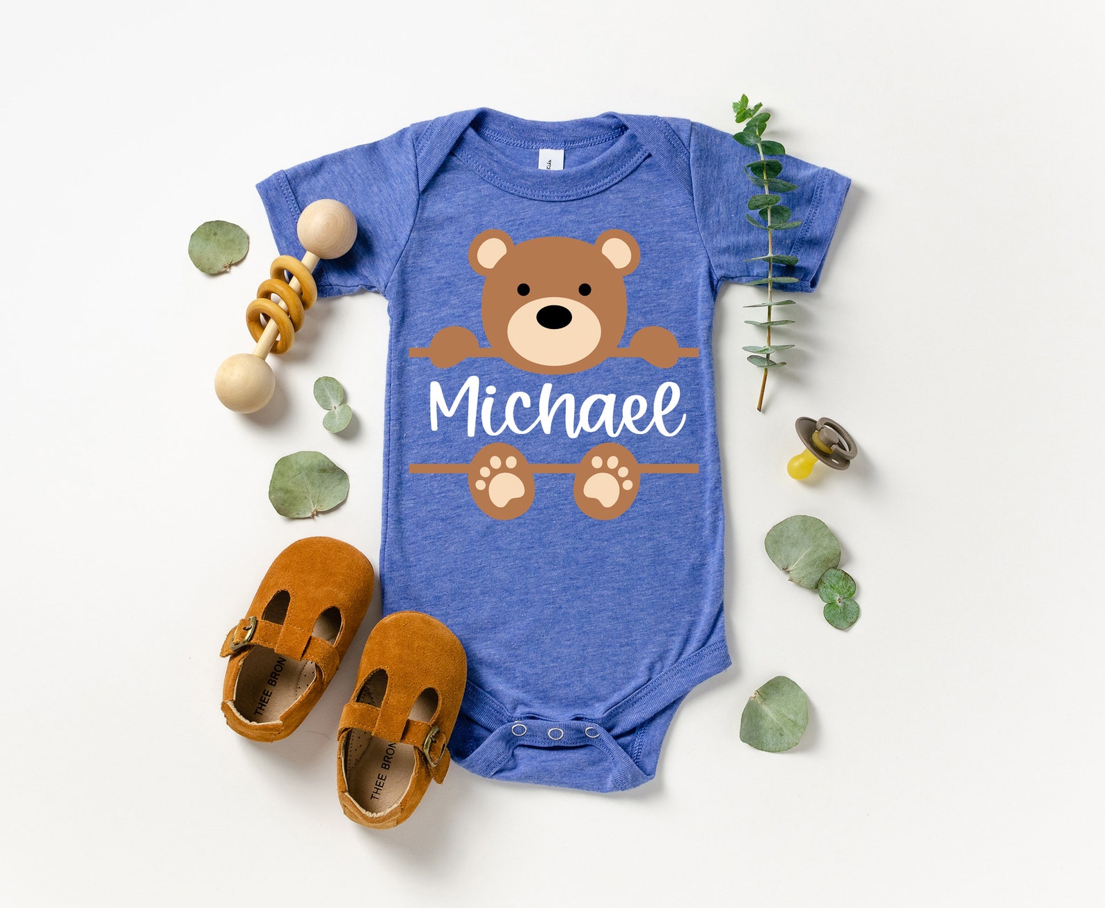 Bear Monogram SVG, Layered Animal Split Name Frame Cut Files (digital ...