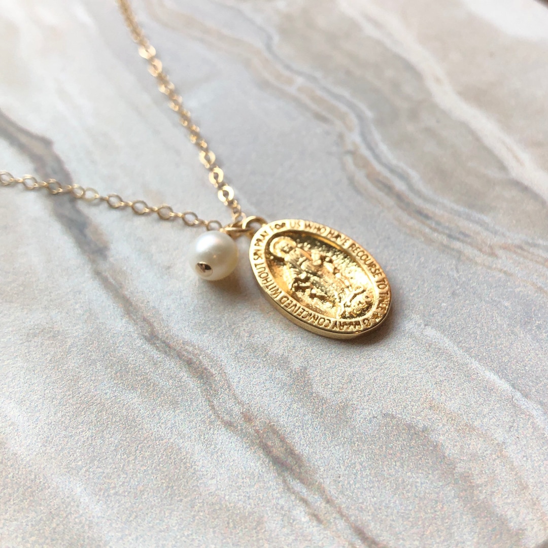 Miraculous Medal Gold Filled 18