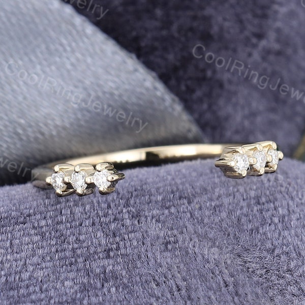 Open Wedding Band Etsy