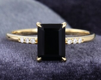 Emerald Cut Onyx Etsy Emerald Cut Onyx Etsy