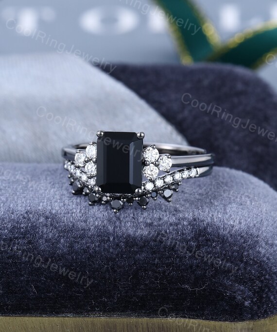 Anillo compromiso oro negro new arrivals